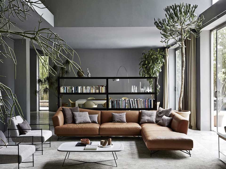 5 mẫu thiết kế phòng khách nội thất Italia ấn tượng