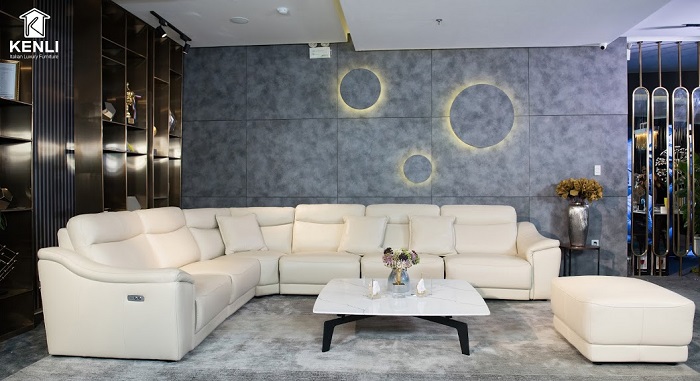 Thiết kế Sofa quây có động cơ tại Kenli