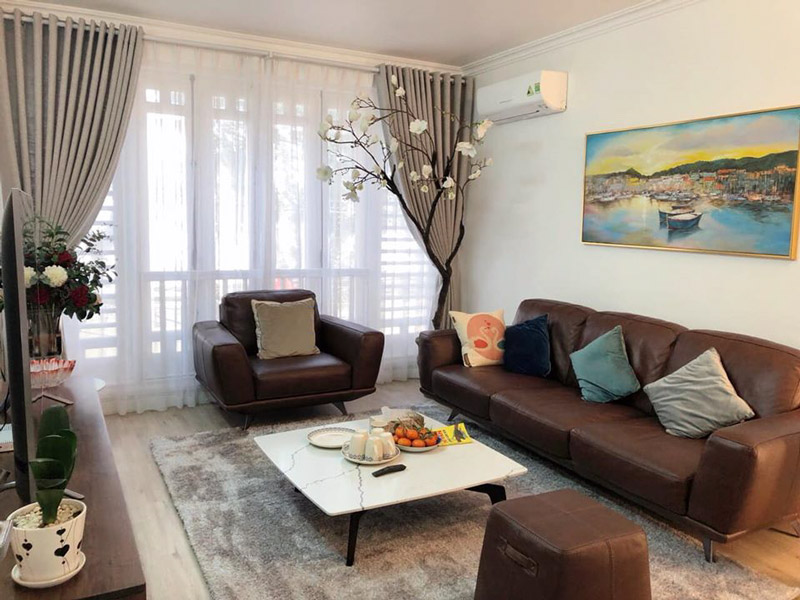 SOFA DA THẬT GEMMA F019