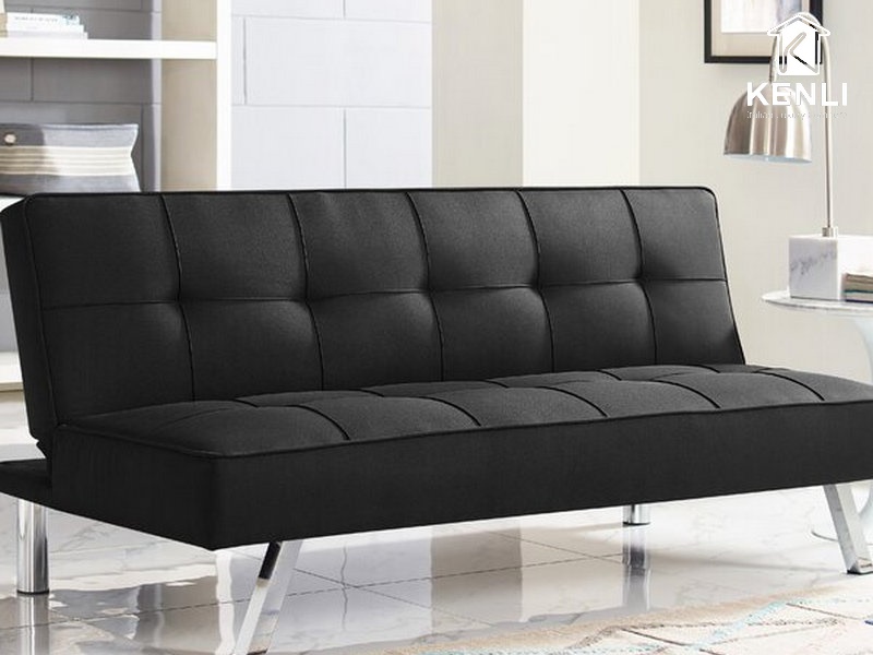 Sofa vải màu đen 2