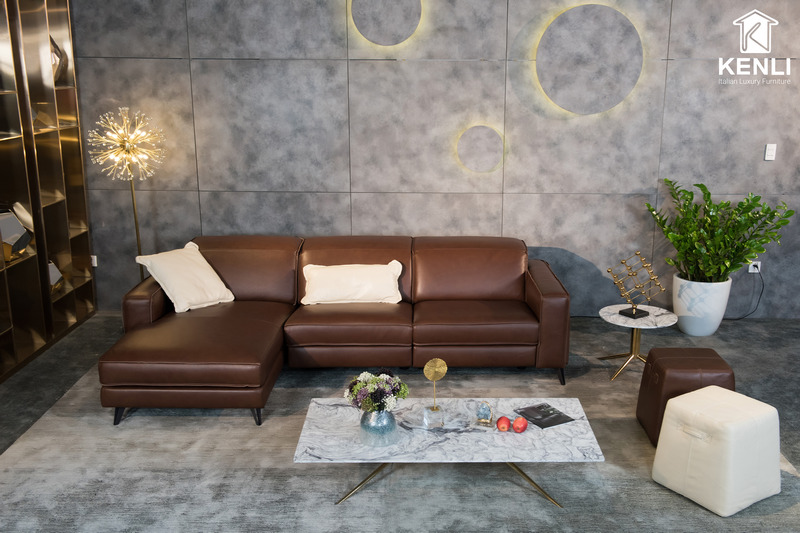 Mẫu Sofa góc đẹp dành cho chung cư