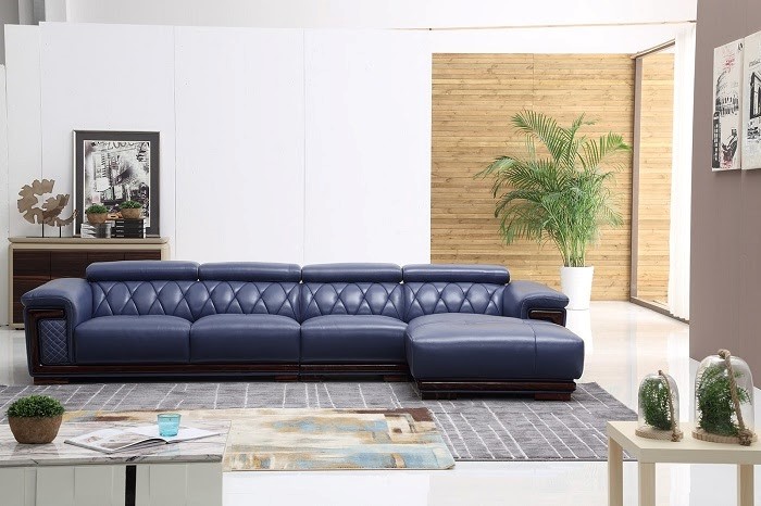 Dùng sofa xanh than tươi mát cho trang trí nội thất gia chủ mệnh Hỏa