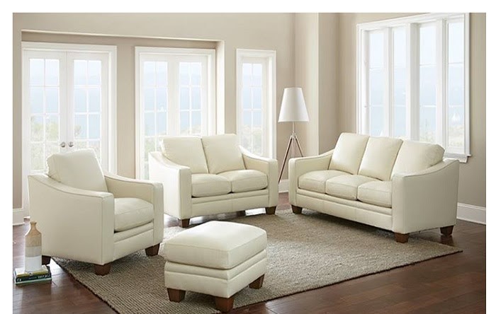 Sofa màu trắng rất phù hợp cho gia chủ mệnh Kim