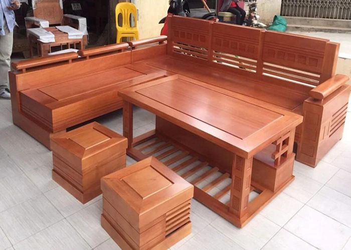 Bàn ghế gỗ Xoan Đào