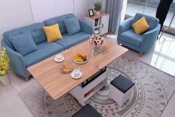 Say Đắm Ngay Với 7 Mẫu Bàn Trà Thông Minh Kết Hợp Bàn Ăn