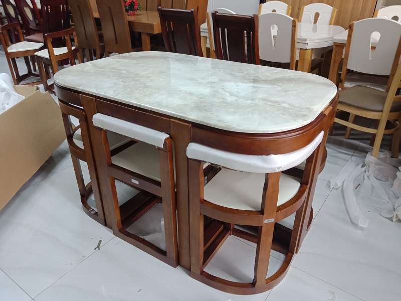 7 mẫu bàn trà thông minh kết hợp bàn ăn