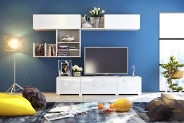 Gợi Ý Cách Trang Trí Kệ Tivi Đẹp, Độc Lạ Ai Cũng Mê Cho Phòng Khách