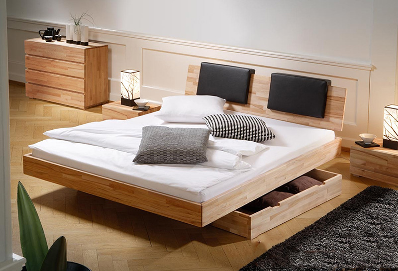 10 mẫu giường gỗ đẹp sang trọng