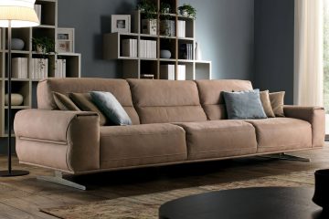 SOFA DA THẬT CANALETTO 3422