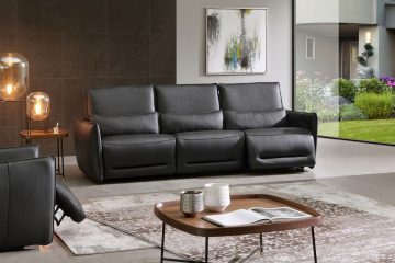 SOFA DA THẬT LEO FE04