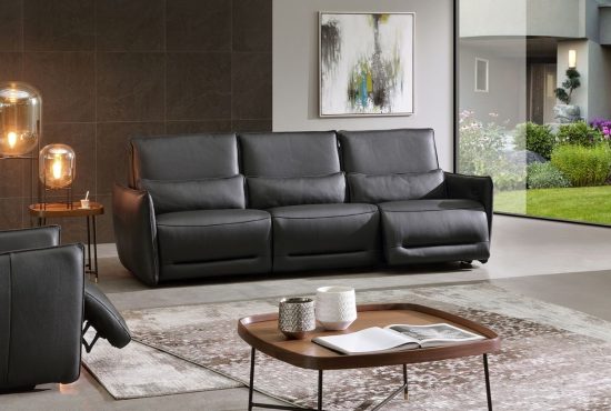 SOFA DA THẬT LEO FE04