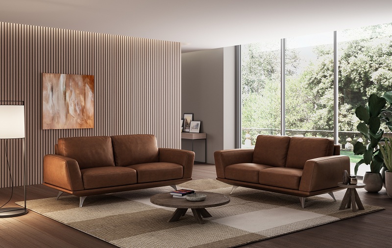 SOFA DA THẬT GEMMA F019