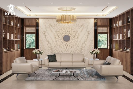 SOFA DA THẬT GEMMA F019