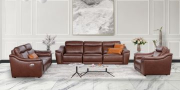 SOFA DA THẬT AGAY EE27
