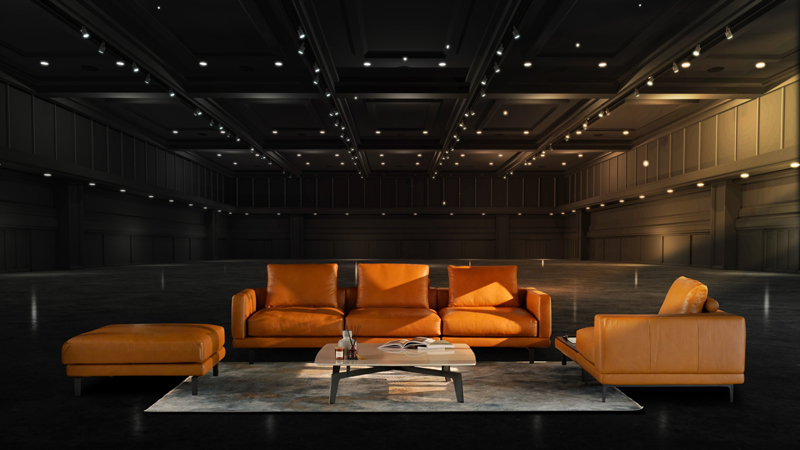 SOFA DA THẬT DELICATO F0324