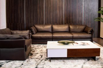 SOFA DA THẬT CASA F050