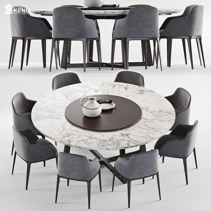 bộ bàn ghế ăn kenli cao cấp