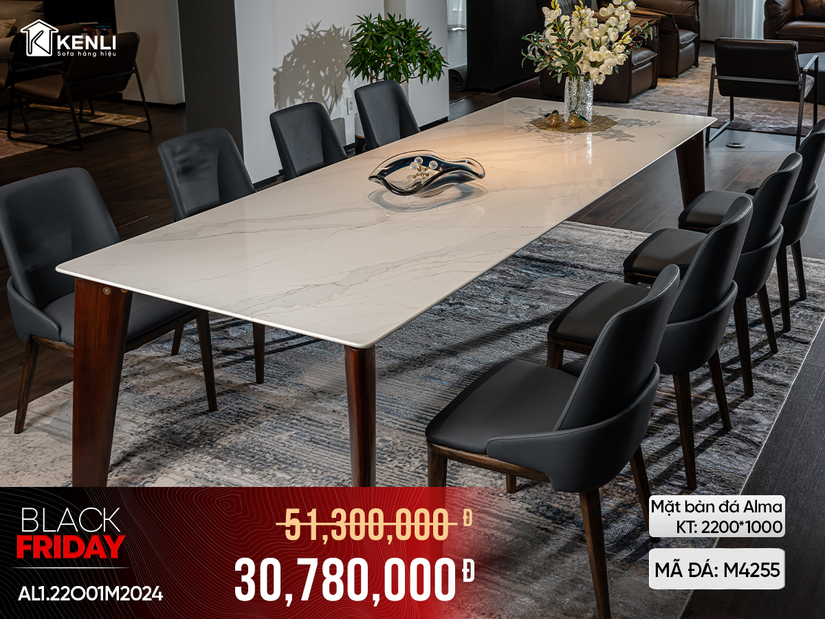 Mat ban da Alma kich thuoc 2200 1000 ma da M4255