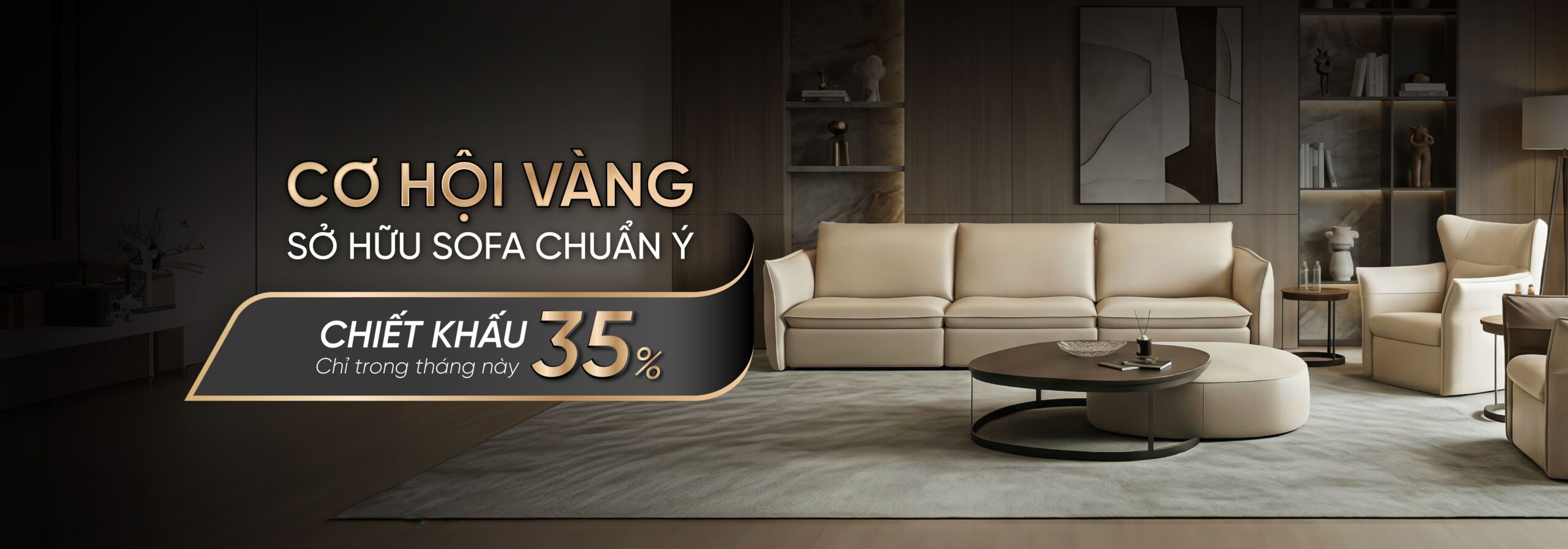 Ưu Đãi Sofa Ý Chính Hãng Tháng 12 | Chào Đón Tương Lai, Tri Ân Quá Khứ