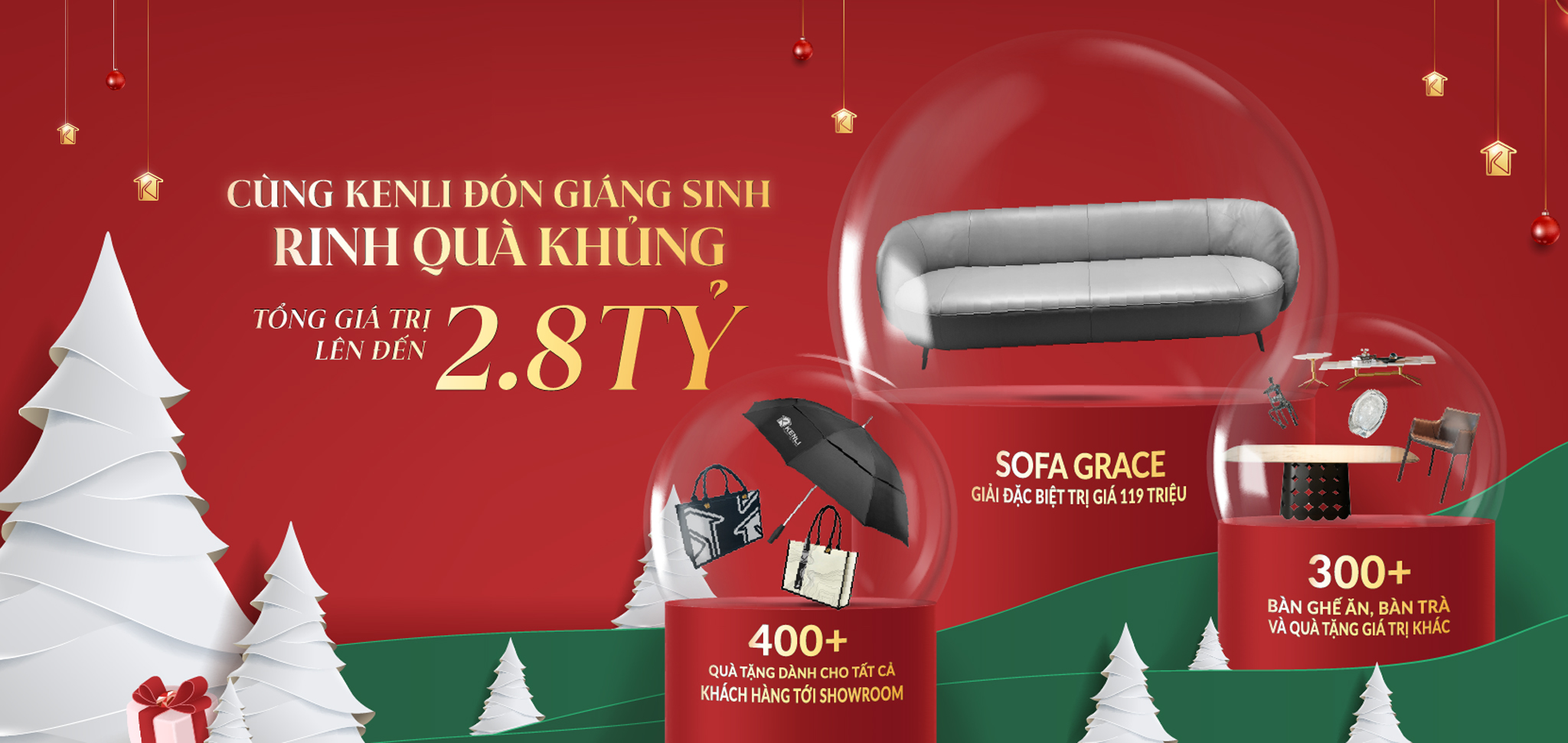 Đón Giáng Sinh, Rinh Quà Khủng Cùng Kenli