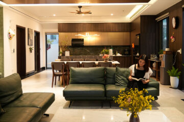 SOFA DA THẬT CLOUD F040