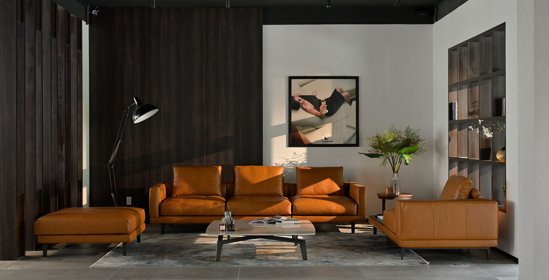 SOFA DA THẬT DELICATO F032