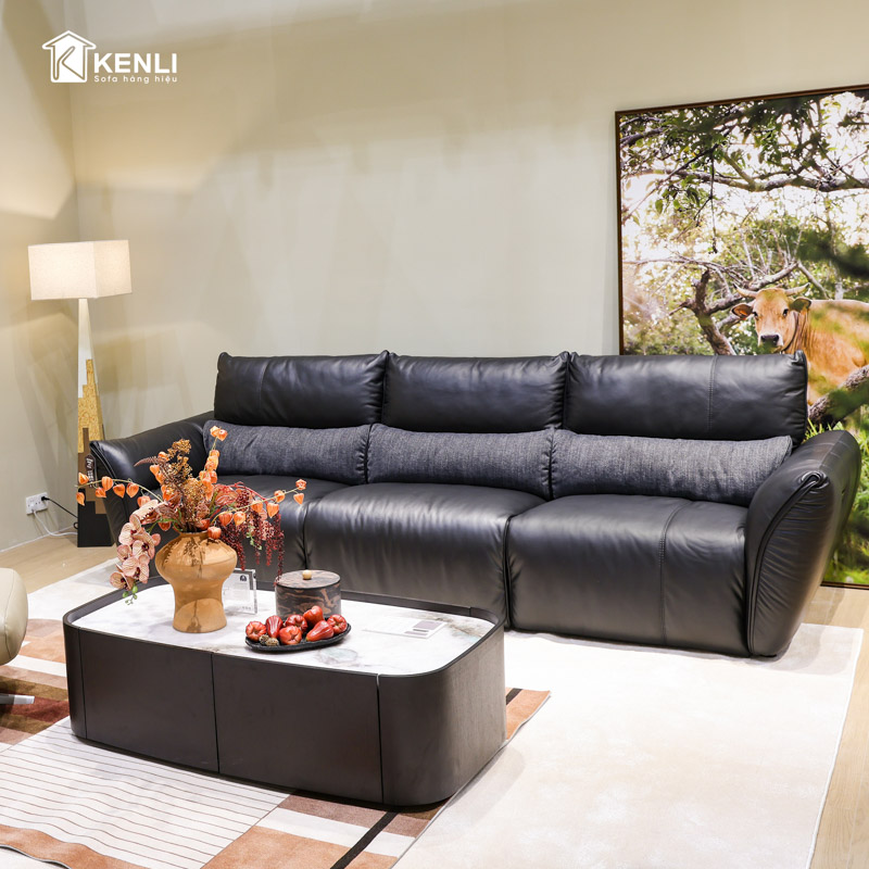 SOFA DA THẬT FLOATEL FE468