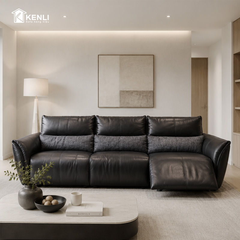 SOFA DA THẬT FLOATEL FE469