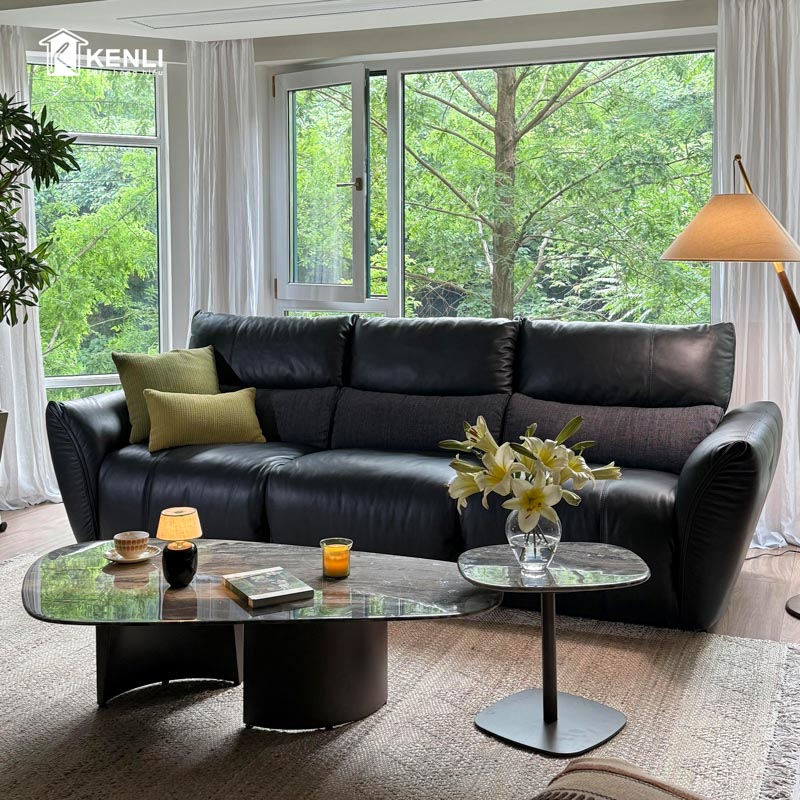 SOFA DA THẬT FLOATEL FE463