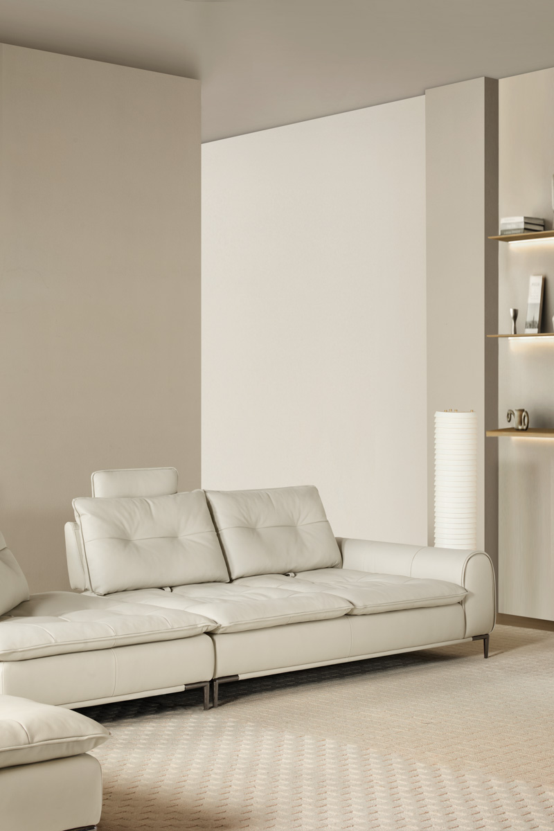 SOFA DA THẬT AFFOGATO FM446
