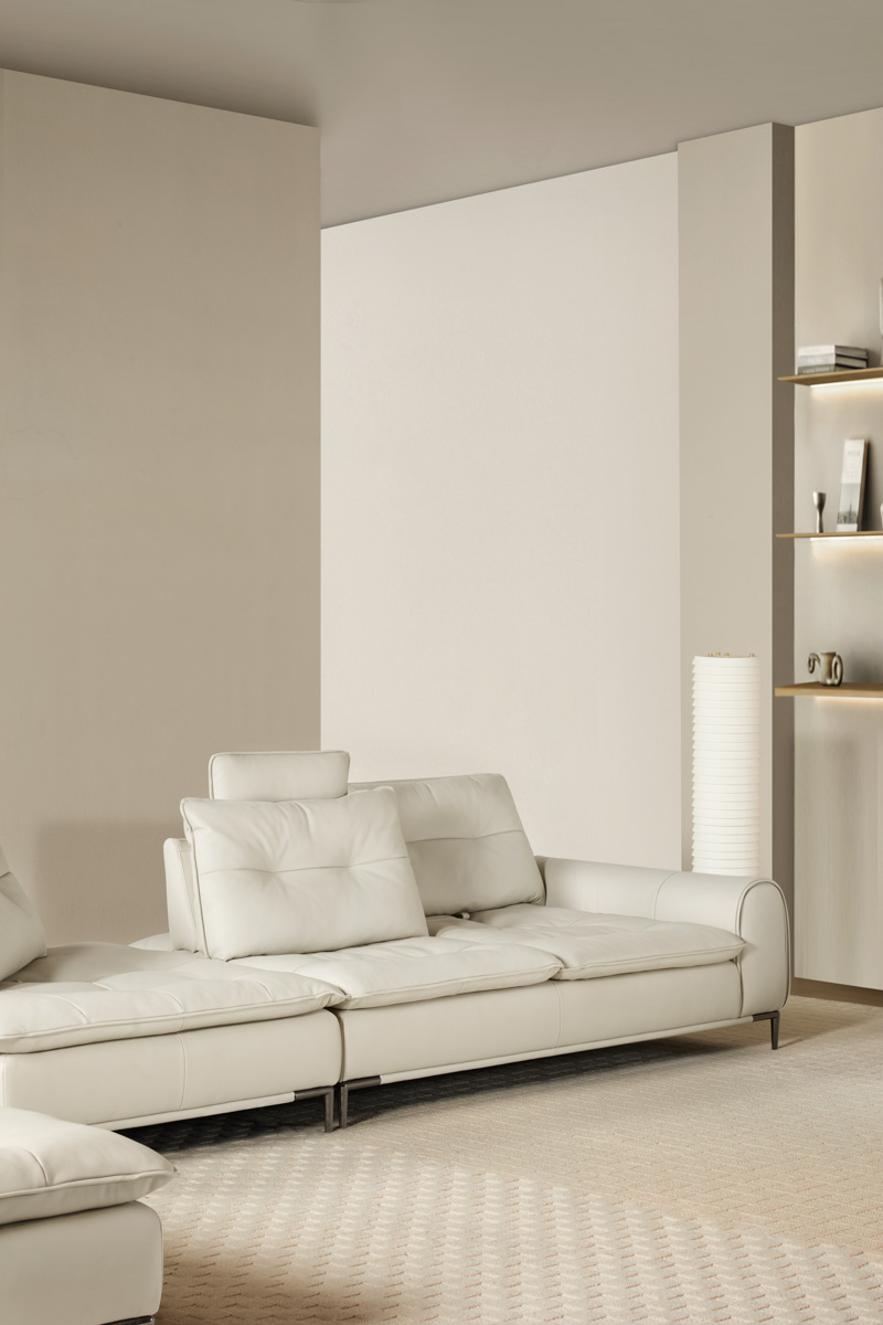 SOFA DA THẬT AFFOGATO FM448