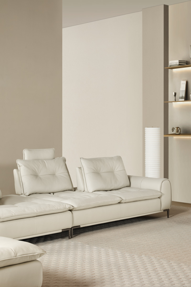 SOFA DA THẬT AFFOGATO FM442