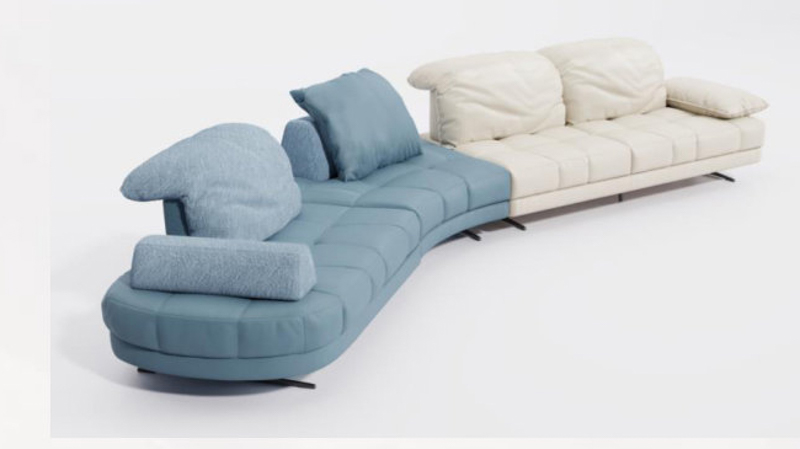 SOFA DA THẬT PLUMNOLL FM486