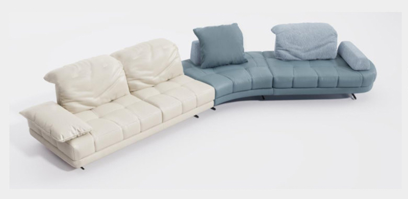 SOFA DA THẬT PLUMNOLL FM484