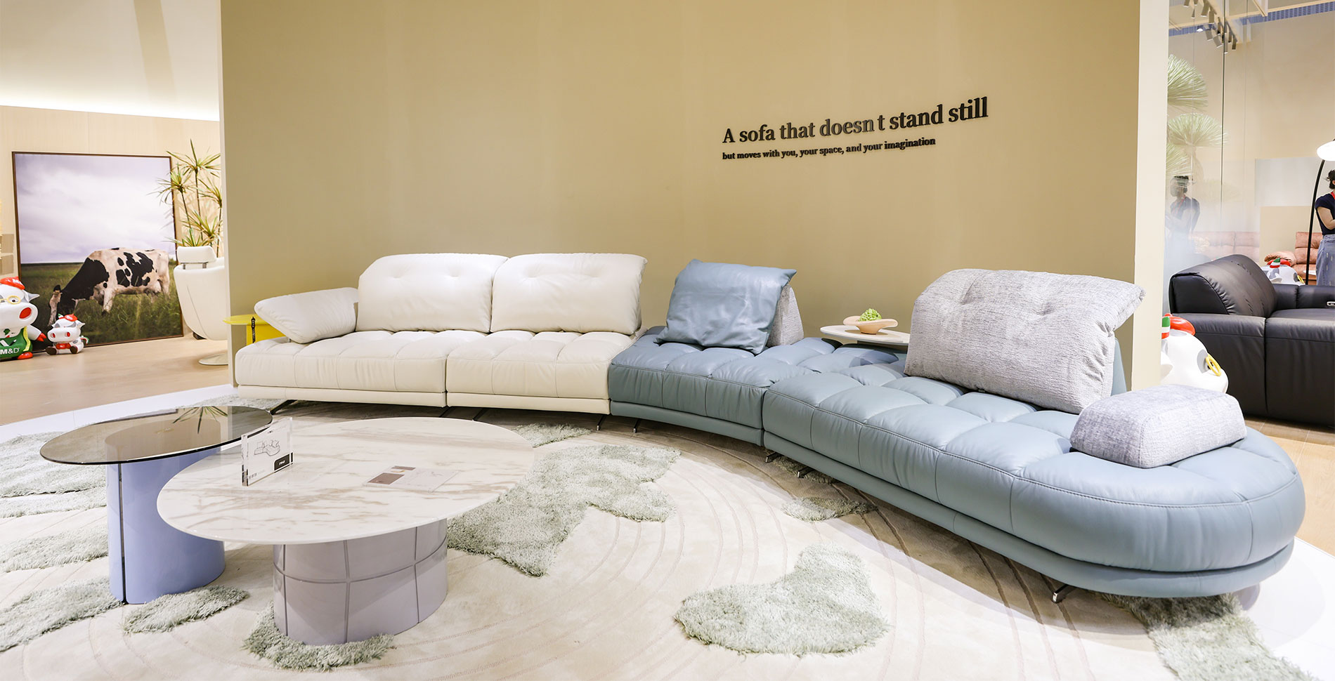 SOFA DA THẬT PLUMNOLL FM48