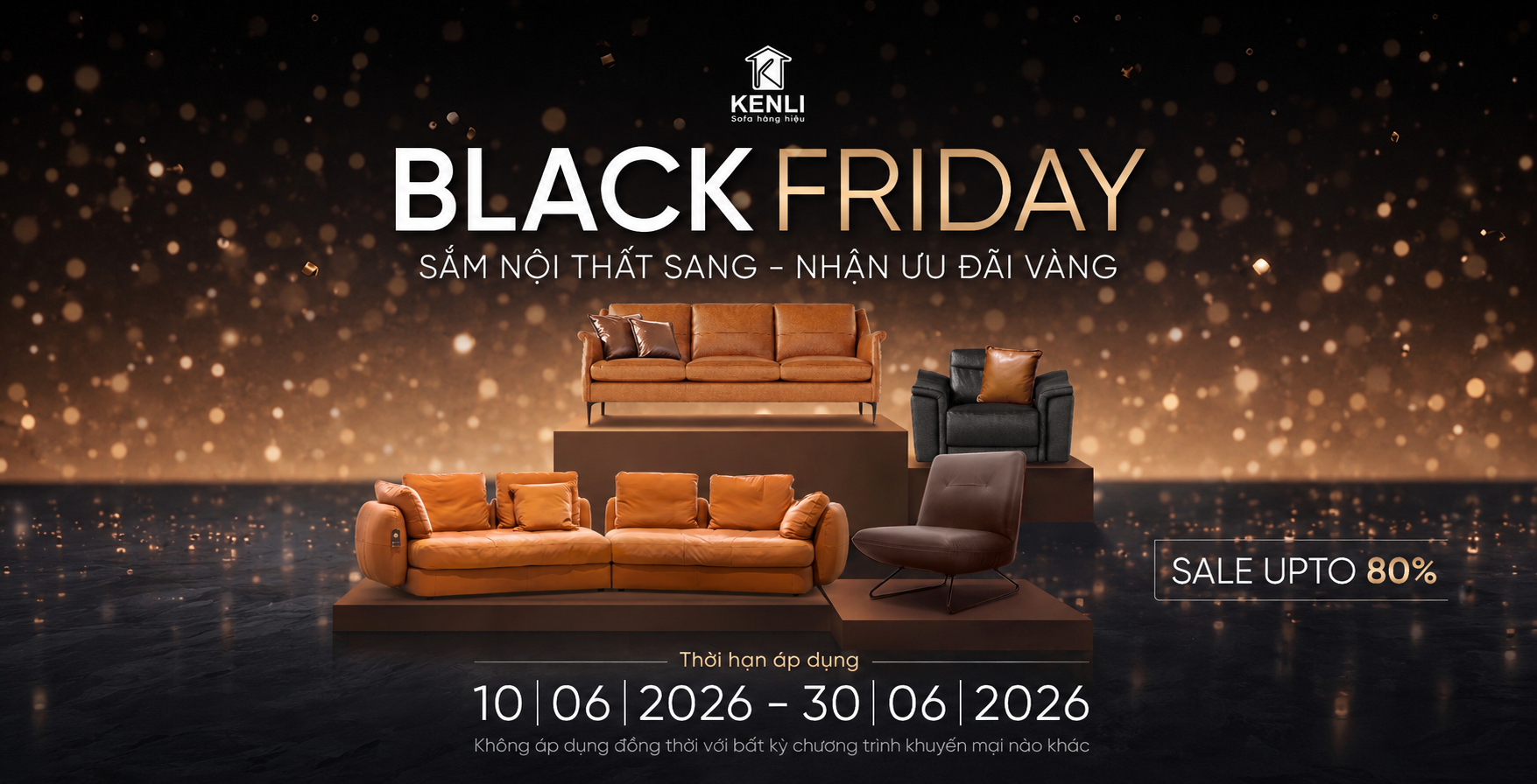 Black Friday: Ưu đãi nội thất nhập khẩu lên đến 80%
